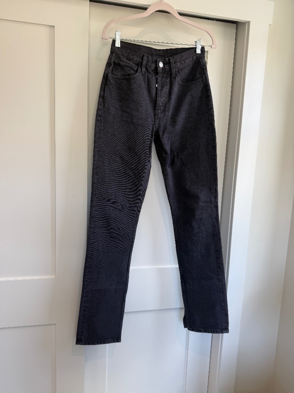 Re/Done Jeans | Straight Leg with Bottom Slit